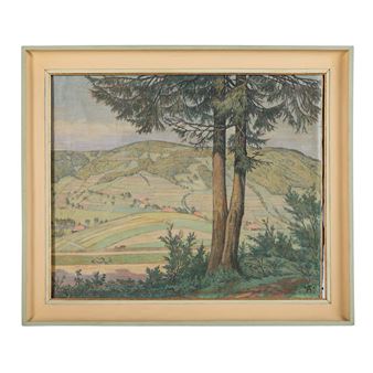 Schwarzwaldlandschaft - Monogrammist FA/AF