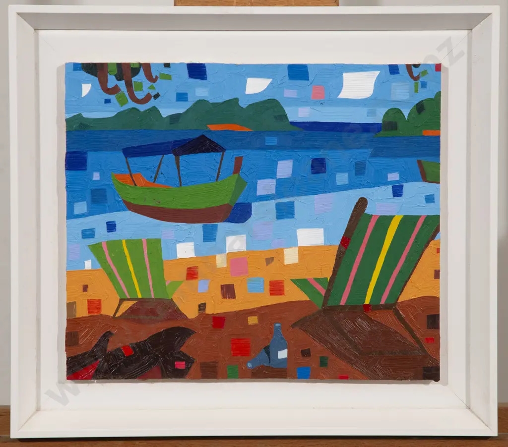 Artwork by Matthew Summers, Koh Russei, Made of acrylic on board