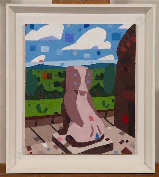 Temple View by Matthew Summers, dated 5.10.12