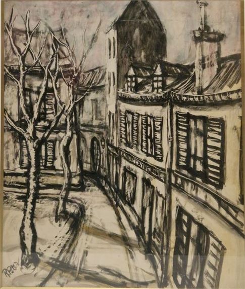 La mère Catherine, Place du Tertre, Montmartre - Roger Piter