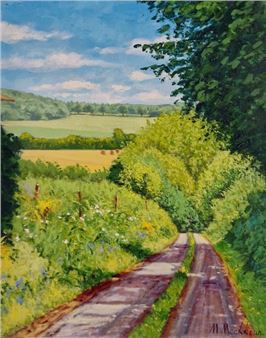 The path to the drinking trough - Michel Mechkour