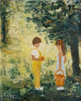 Under the apple tree - Alain Rousseau