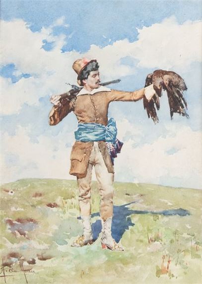 Chasseur à l'épervier by Alberto La Monaca