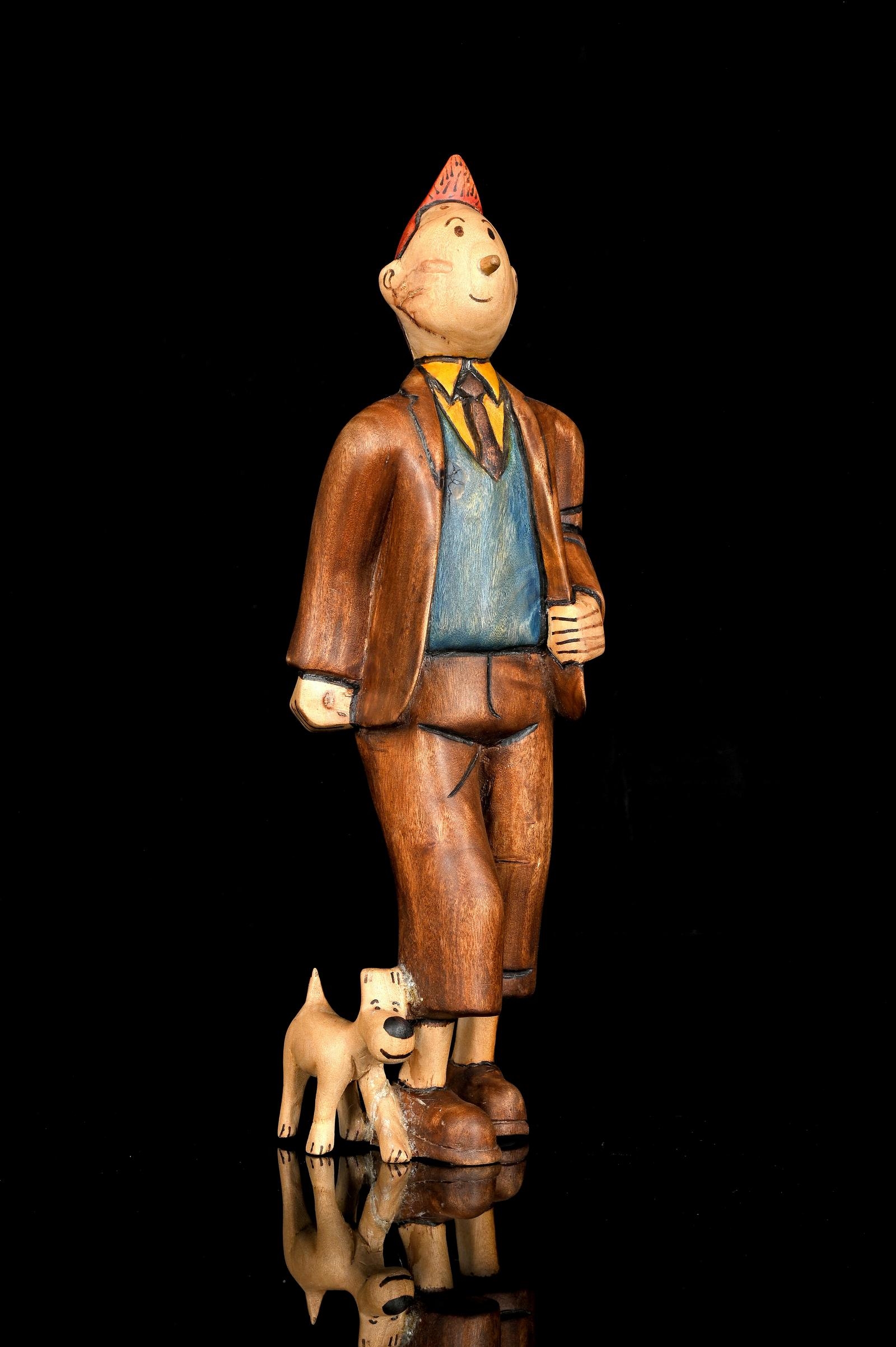 Hergé | African Colon in the Style of Hergé's The Adventures of Tintin ...