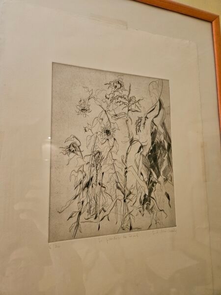 Artwork by Lil Michaelis, Cécile's Garden, Made of print