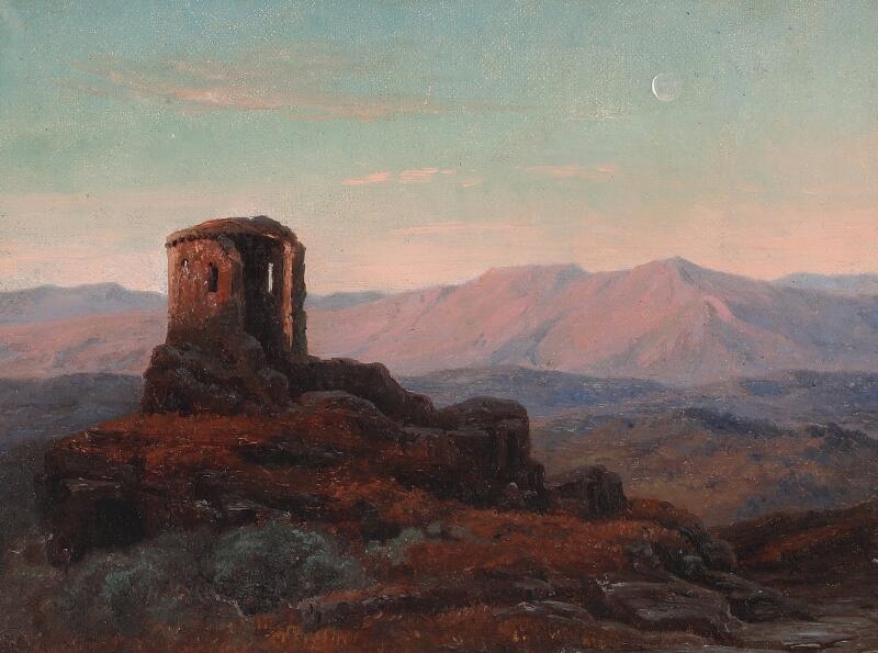 Thorald Laessøe | Ruins on the Roman Campagne | MutualArt