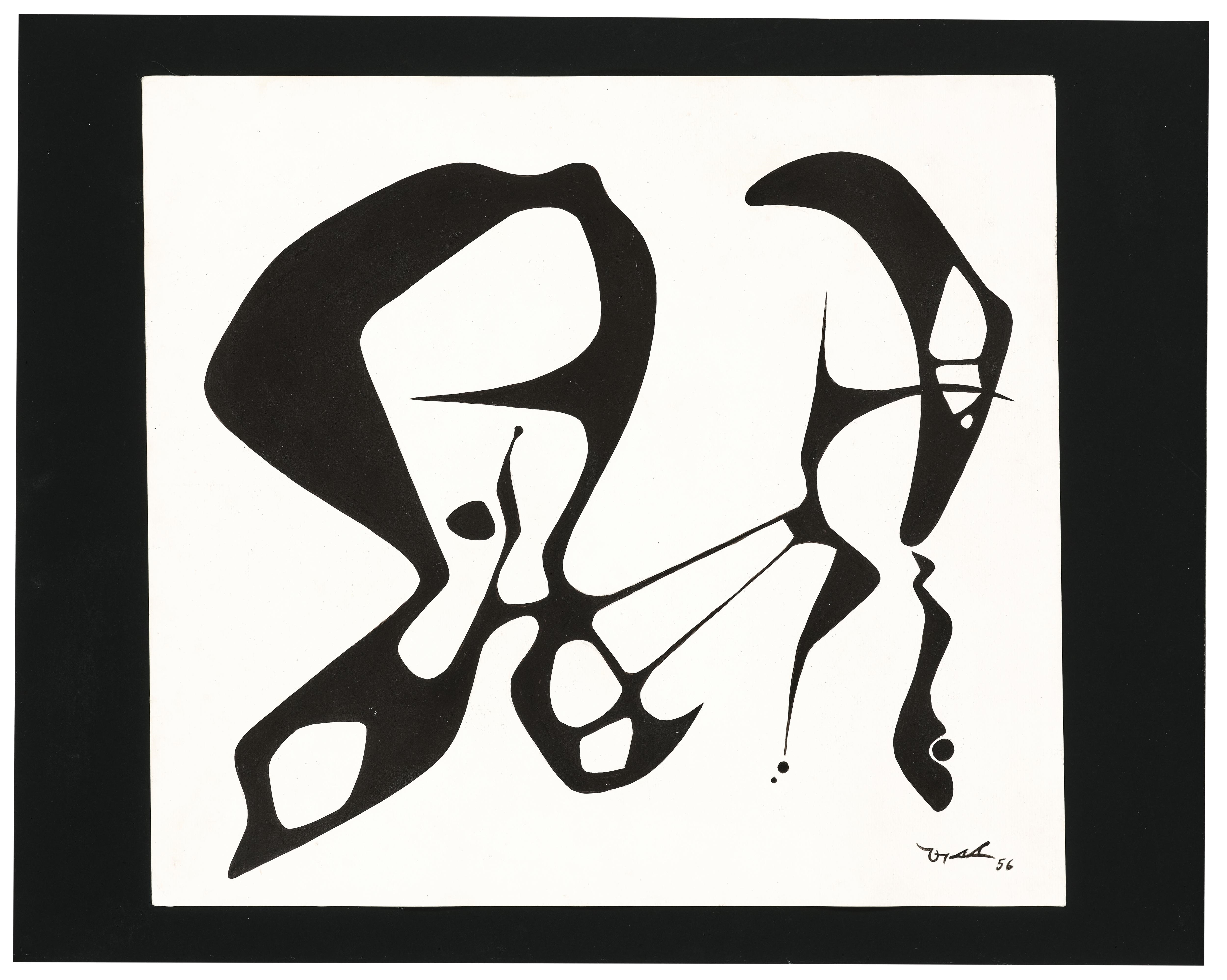 Artwork by Pedro de Oraá, Untitled, Made of gouache on thin cardboard