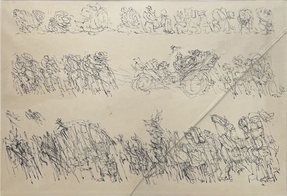 EXODUS by Roger Blin, dated 1962