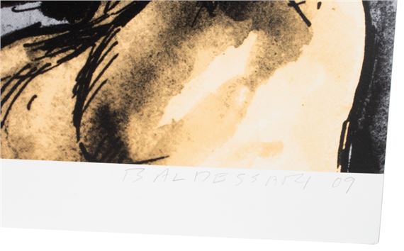 John Baldessari | Raised Eyebrows Screenprint (2009) | MutualArt