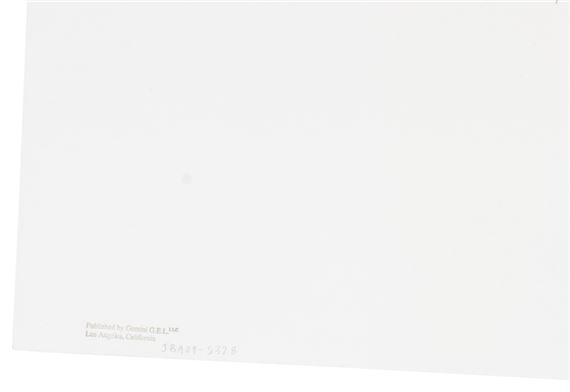 John Baldessari | Raised Eyebrows Screenprint (2009) | MutualArt