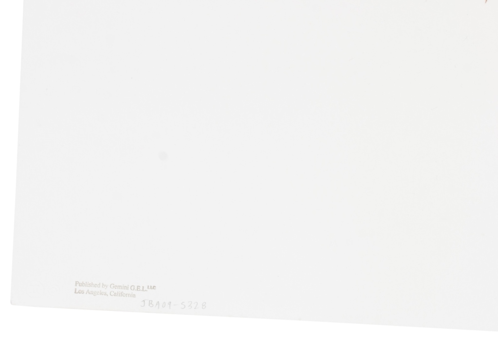 John Baldessari | Raised Eyebrows Screenprint (2009) | MutualArt