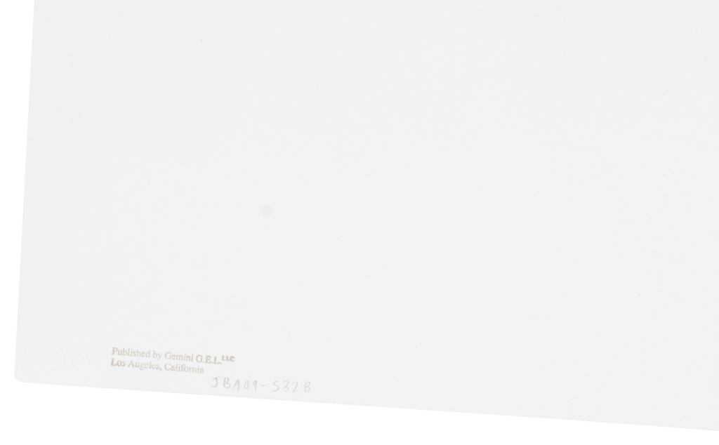 John Baldessari | Raised Eyebrows Screenprint (2009) | MutualArt