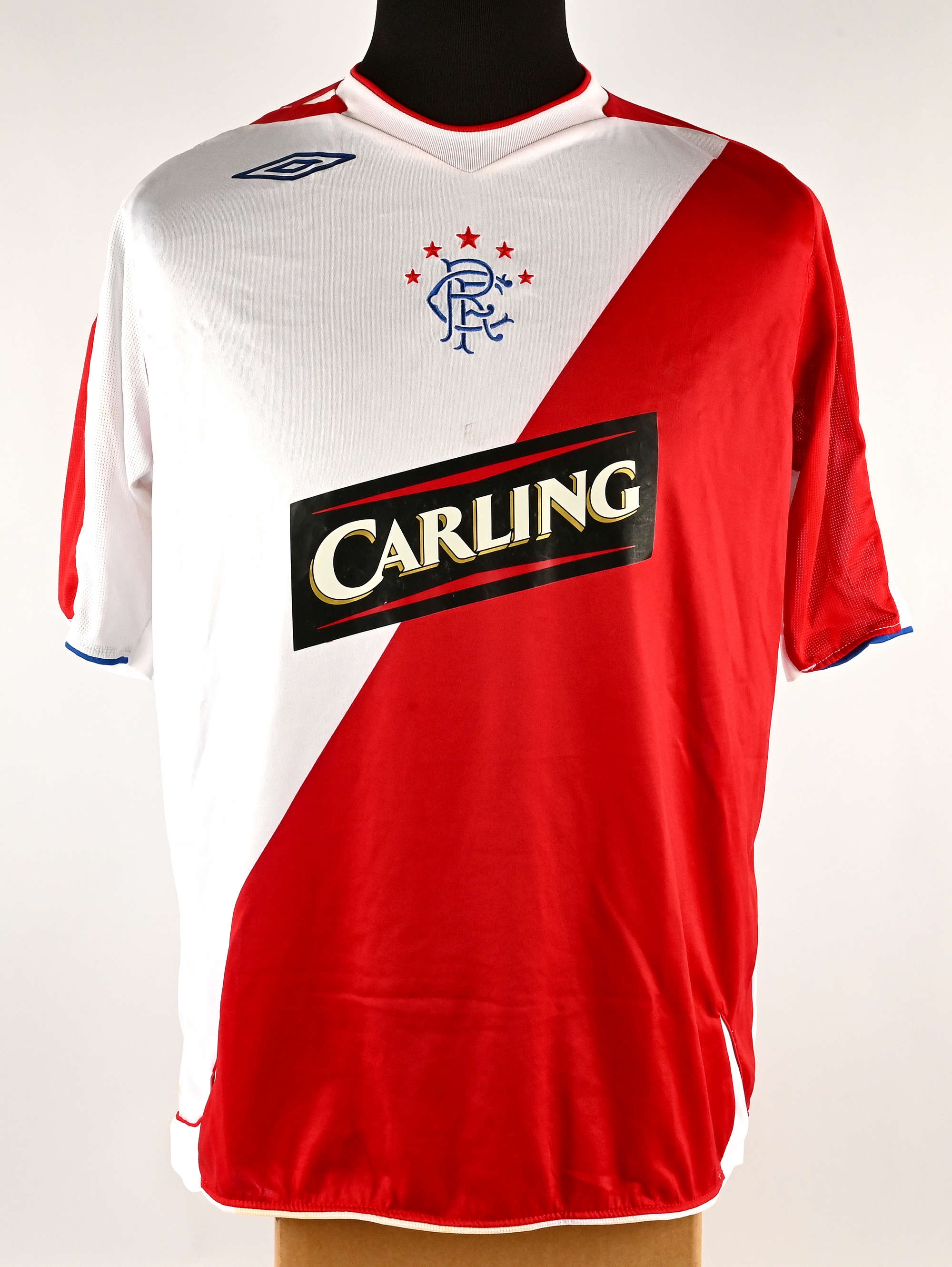 Shirt | Paul Gascoigne Signed Official Issued Rangers Shirt for season ...
