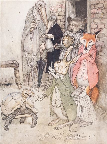 Arthur Rackham | Aesop 's Fables | MutualArt