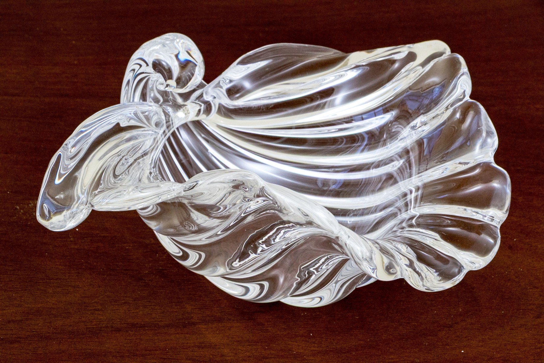 Thomas François‏ Cartier | Cartier Crystal Shell Form Bowl | MutualArt