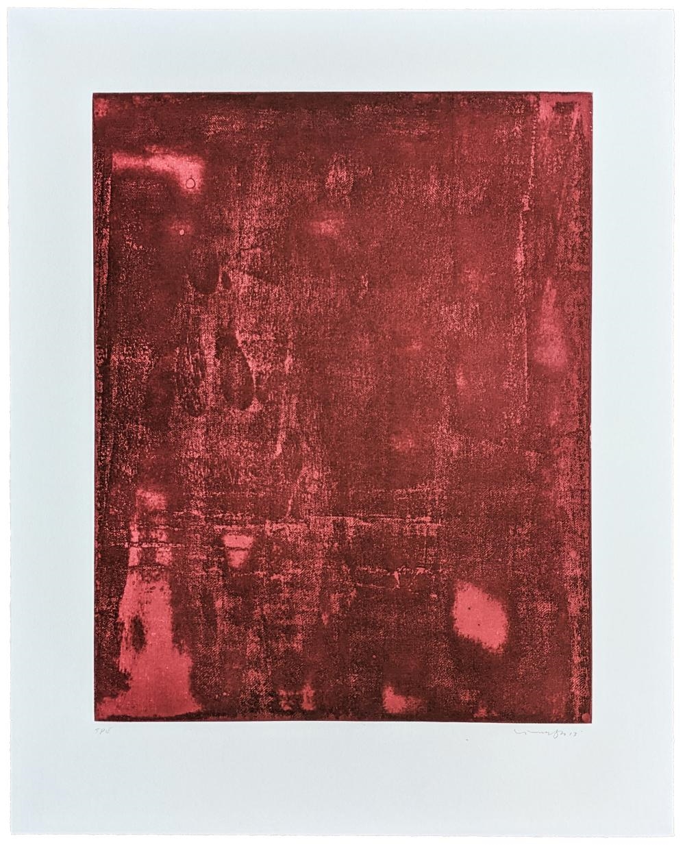 Artwork by Liam Everett, Set of Six Untitled Prints, Made of Color flatbite, softground, and aquatint etching on Somerset wove paper
