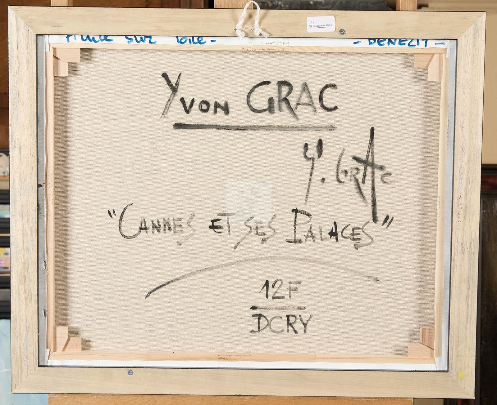 Yvon Grac | Cannes et ses palaces | MutualArt