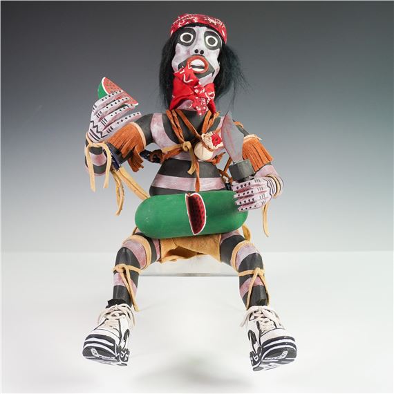 Native American Watermelon Kachina Doll by Larry Hobbs