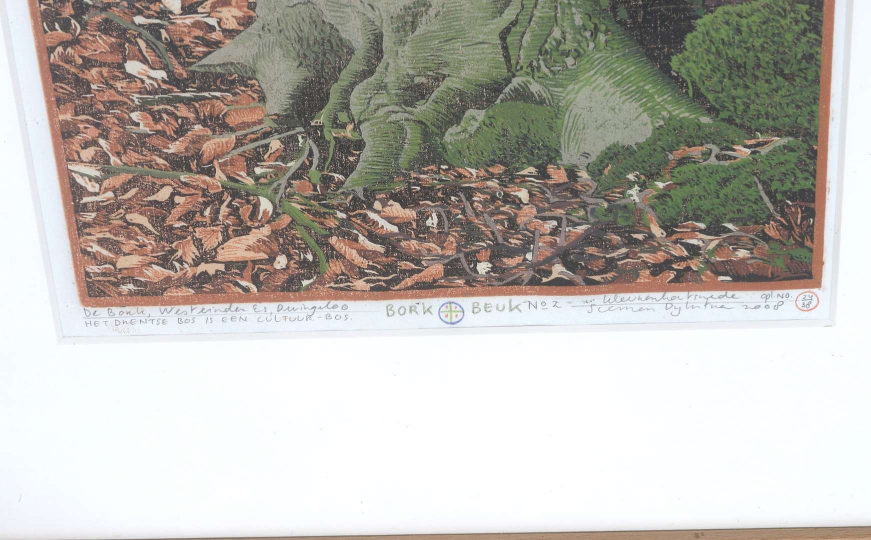 Artwork by Siemen Dijkstra, De Bork, Westeinder Es, Dwingelo, Made of pencil