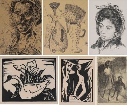 Twenty Prints 1951-1953, six - Michaelis School of Fine Art