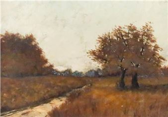 path in landscape - H.l. Gurnee
