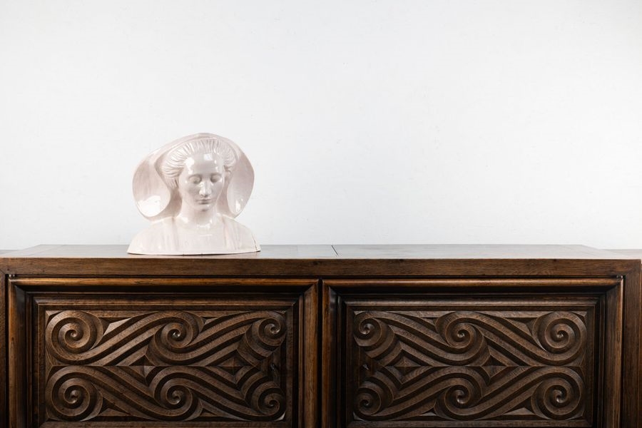 George Francis Reiss | Bust of a young woman from Goëlo Rare ...