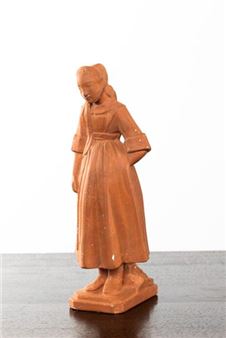 Young girl from Plougastel-Daoulas - Anie Mouroux