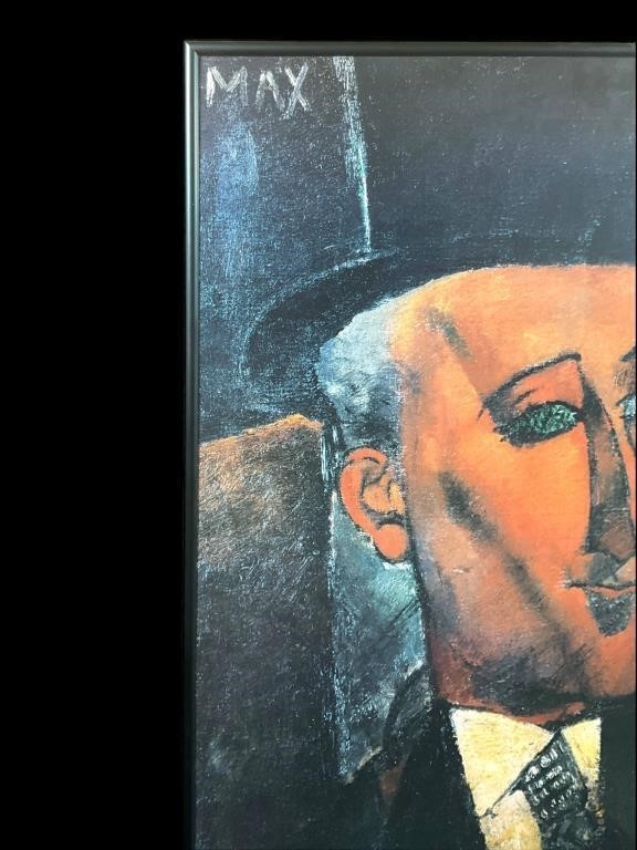 Amedeo Modigliani | Modigliani Poster Portrait of Max Jacob (21 ...