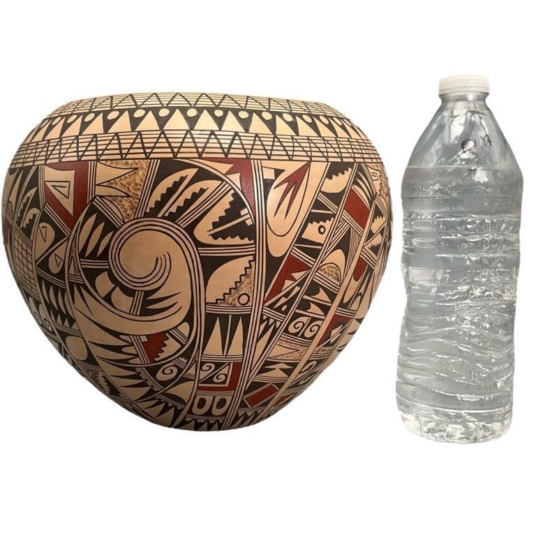 Roberta Youvella Silas | Hopi & Tewa Polychrome Jar by Antoinette Silas ...