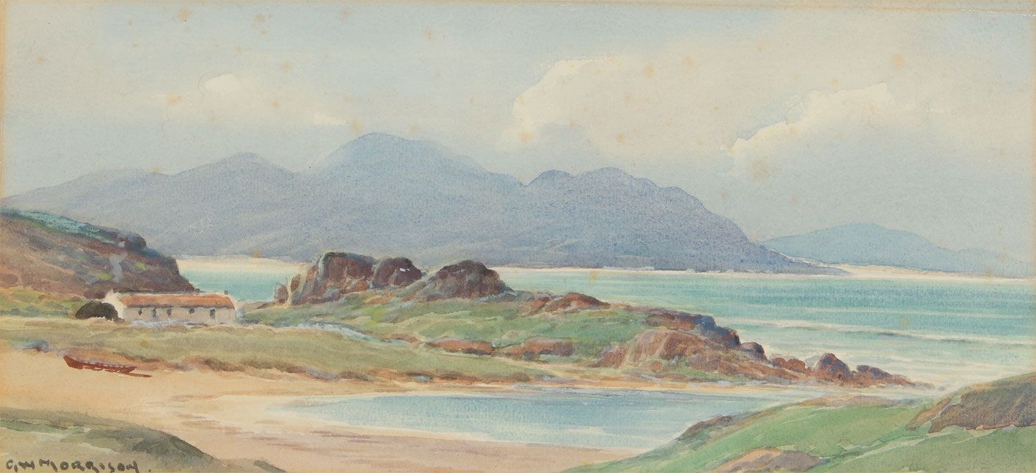 George William Morrison | COSTAL COTTAGE DONEGAL | MutualArt