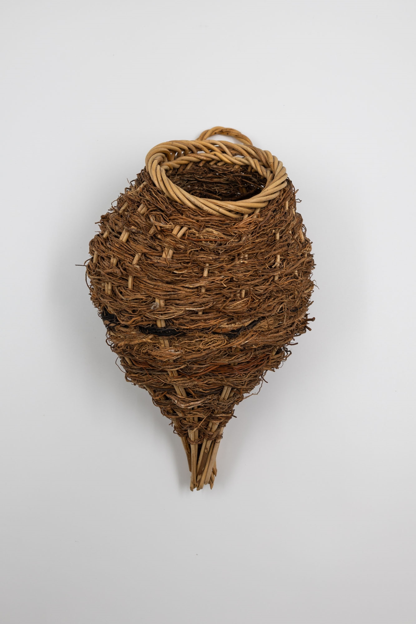 Ruth Castle | Ruth Castle - Hanging coiled basket | MutualArt