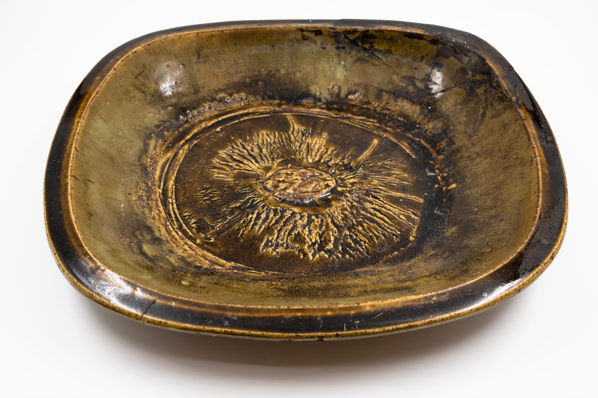Len Castle | Len Castle Large rectangular platter stoneware with ...