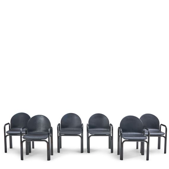"ORSAY" ARMCHAIRS by Gae Aulenti, designed 1970, produced 1984