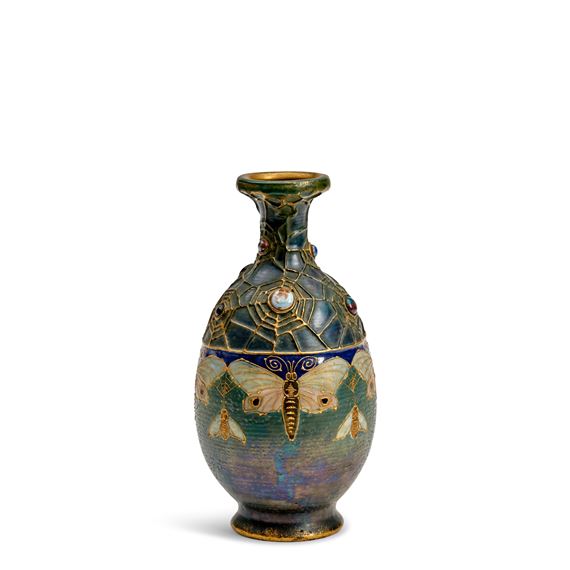 AMPHORA GRES-BIJOU VASE by Riessner, Stellmacher & Kessel, circa 1905
