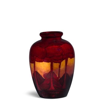 LARGE EVENTIDE VASE - William Moorcroft