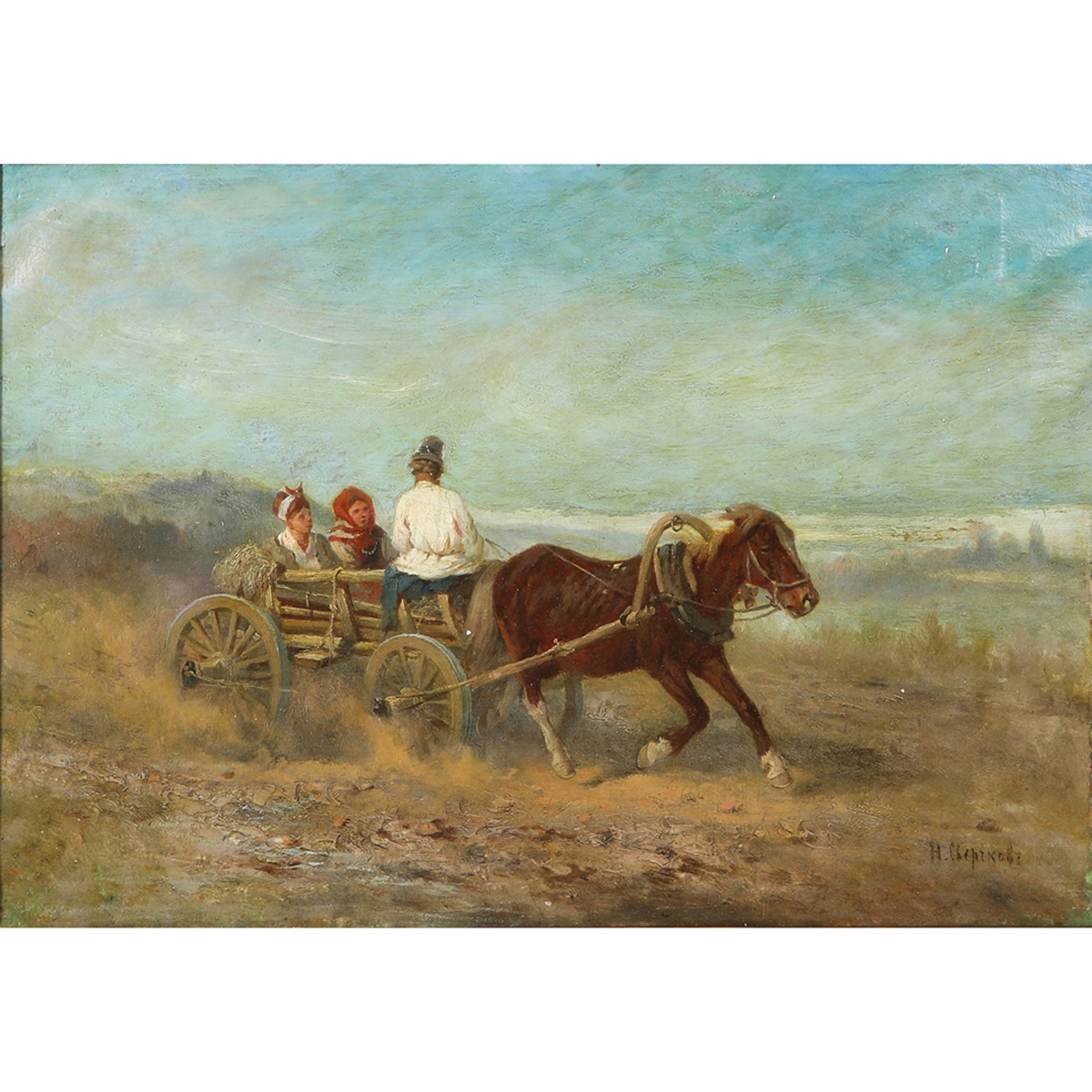 Artwork by Nikolai Svertschkoff Sverchkov, Nikolai Egorovich Sverchkov (Russian, Made of oil on canvas