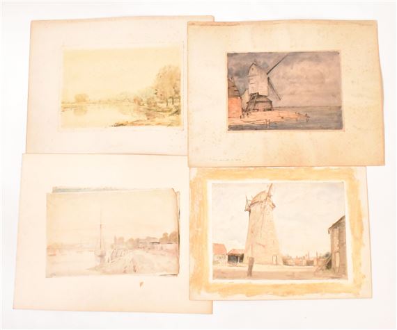 David Muirhead | SIX WATERCOLOURS ON PAPER PAINTINGS (1910s) | MutualArt