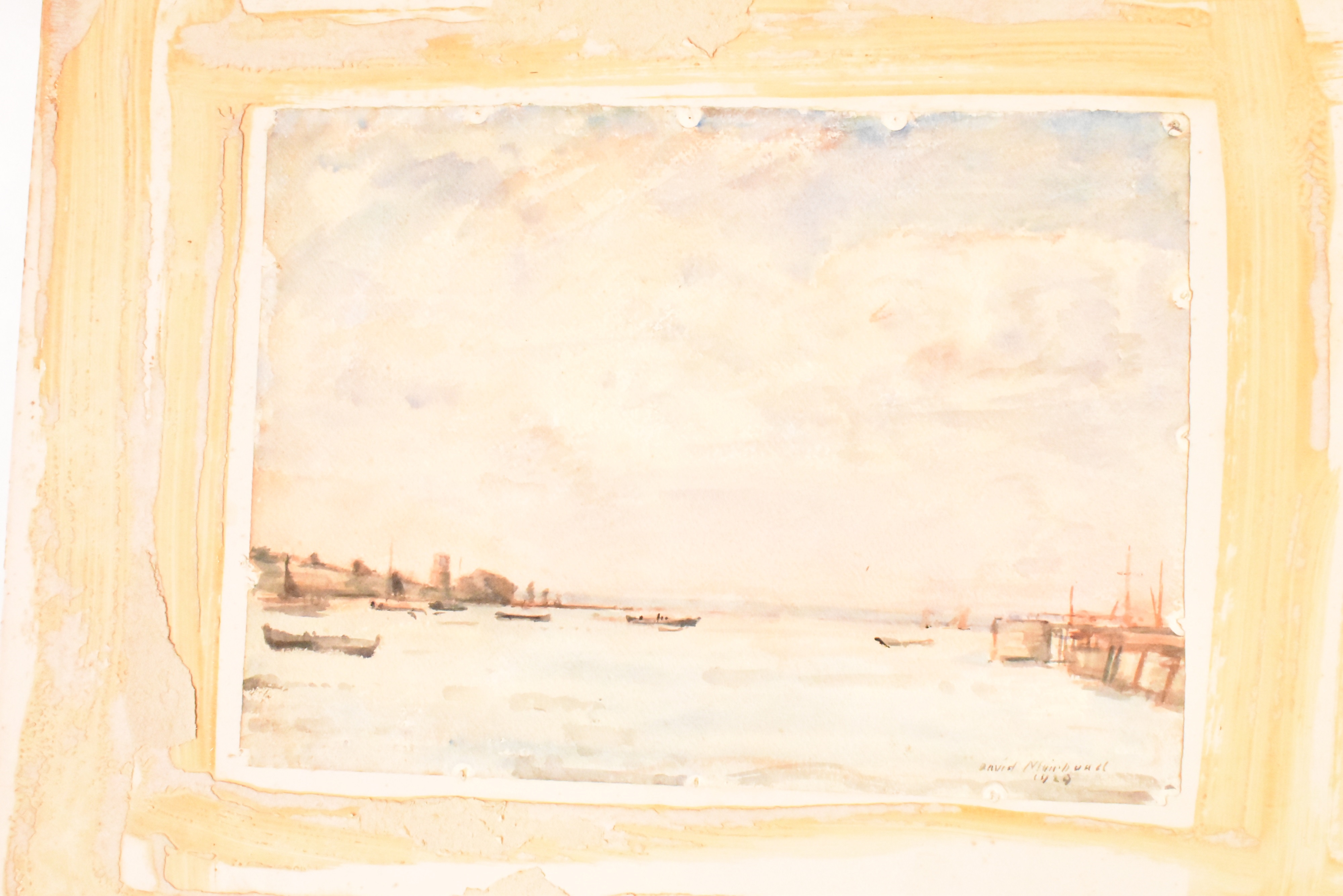 David Muirhead | SIX WATERCOLOURS ON PAPER PAINTINGS (1910s) | MutualArt