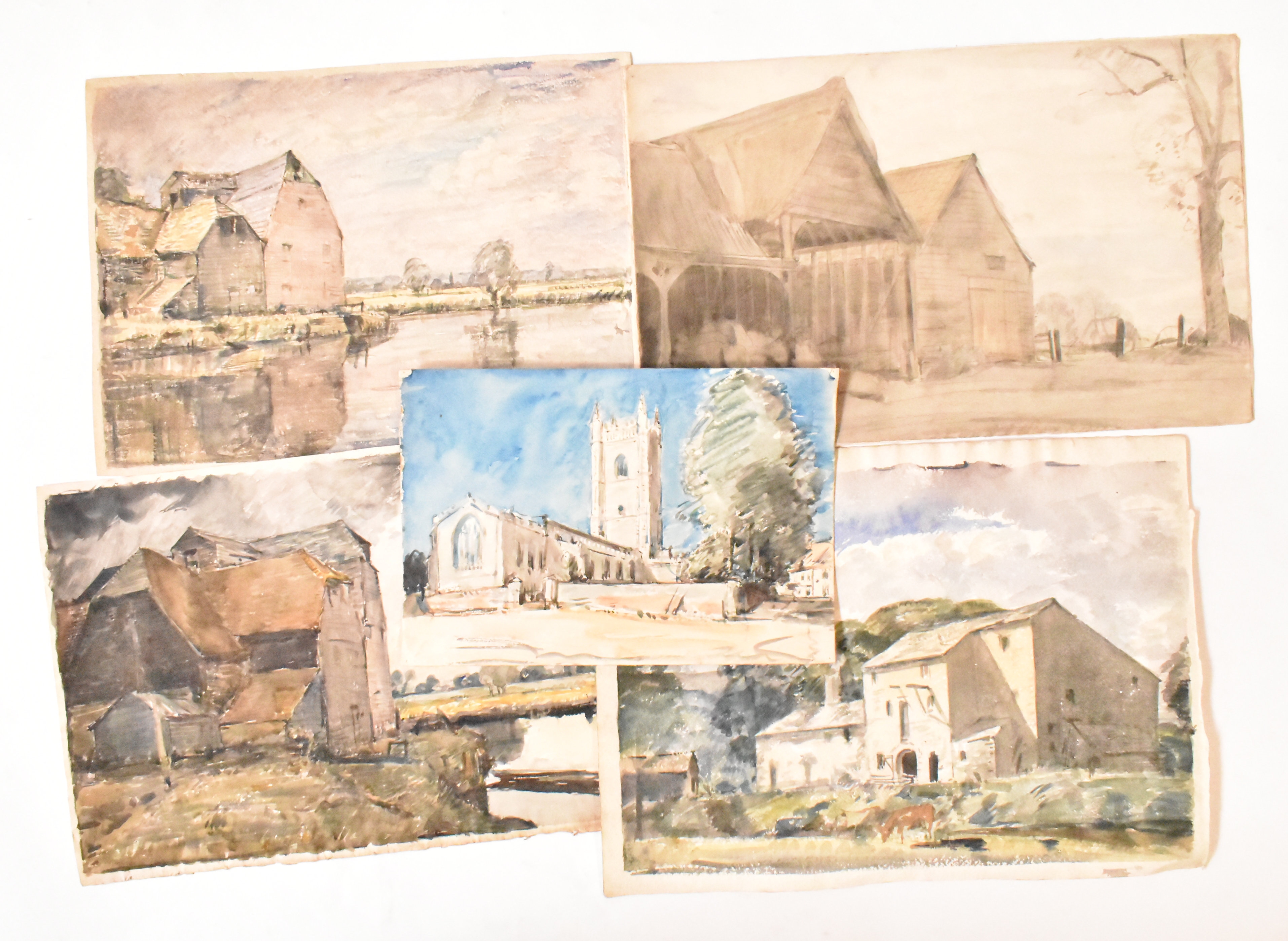 David Muirhead | COLLECTION OF WATERCOLOURS ON PAPER (20th Century ...