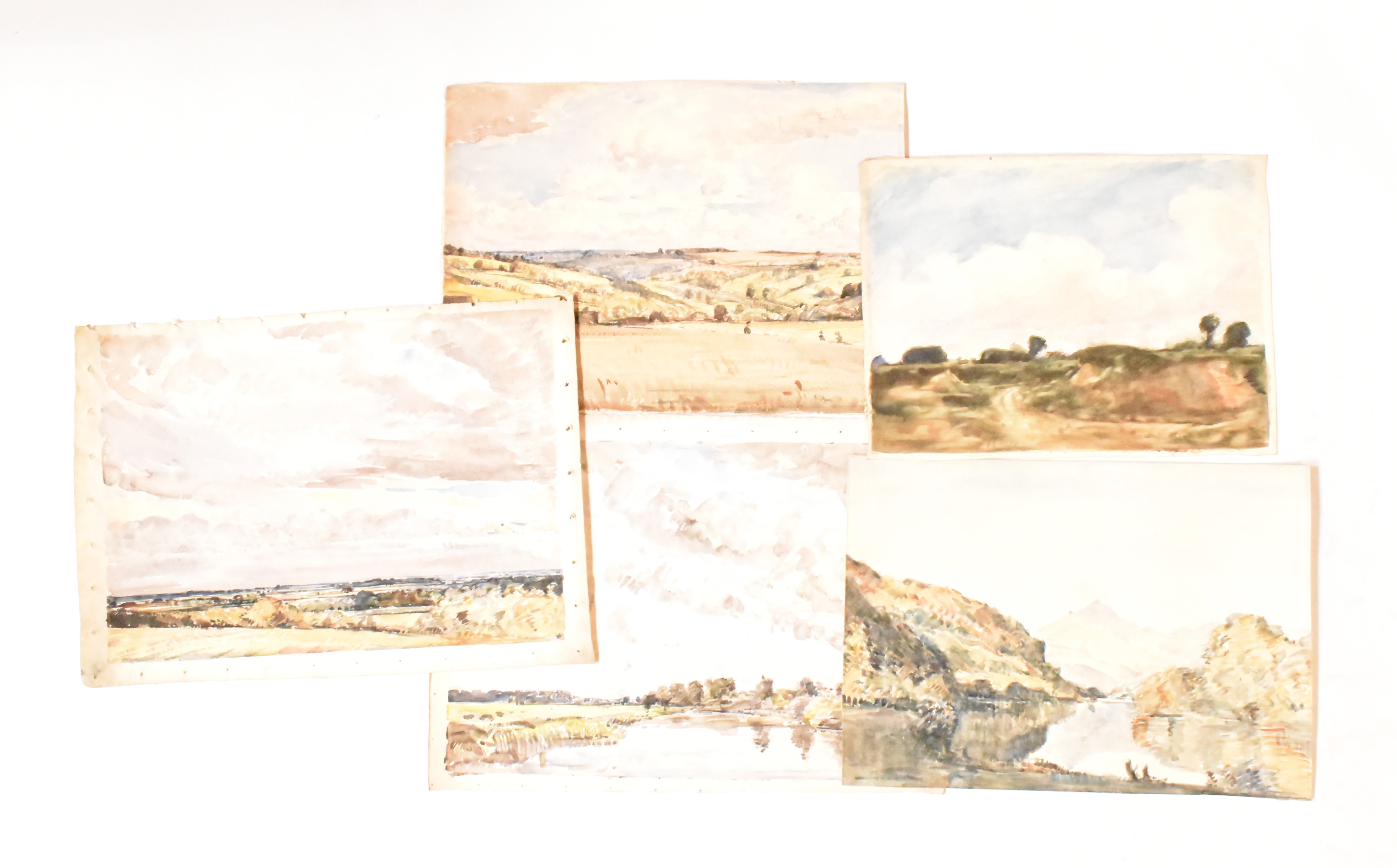 David Muirhead | c15 WATERCOLOURS ON PAPER PAINTINGS (1910s) | MutualArt