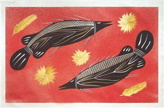 Les Huddleston: Lipwurrunga - Town Hall Gallery, Hawthorn Arts Centre