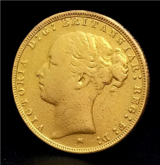 Queen Victoria | An 1884 Queen Victoria, 22K Gold Sovereign Coin (1884 ...