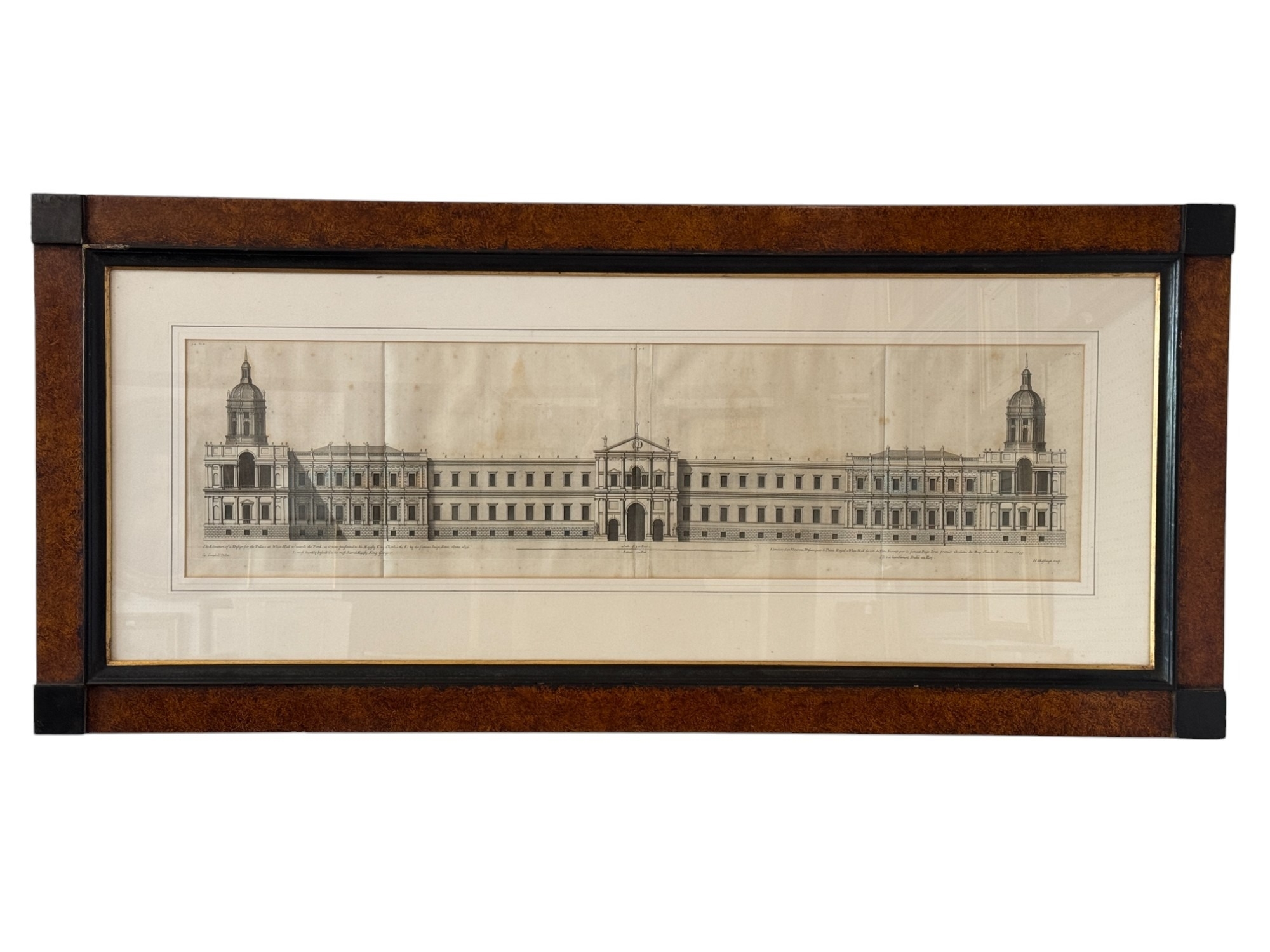 Colen Campbell | The Elevation of a Design for the Pallace at White ...