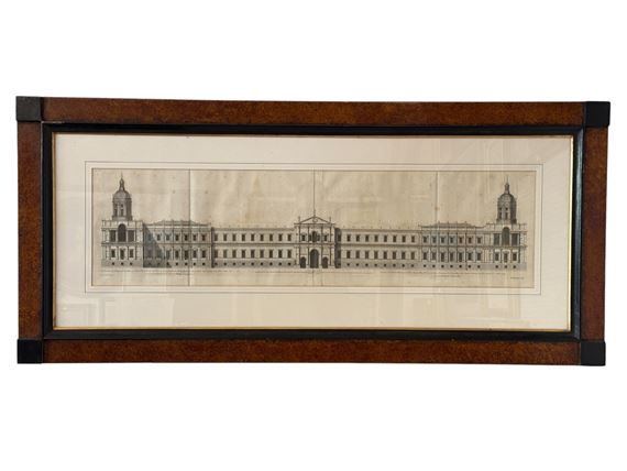 Colen Campbell | The Elevation of a Design for the Pallace at White ...