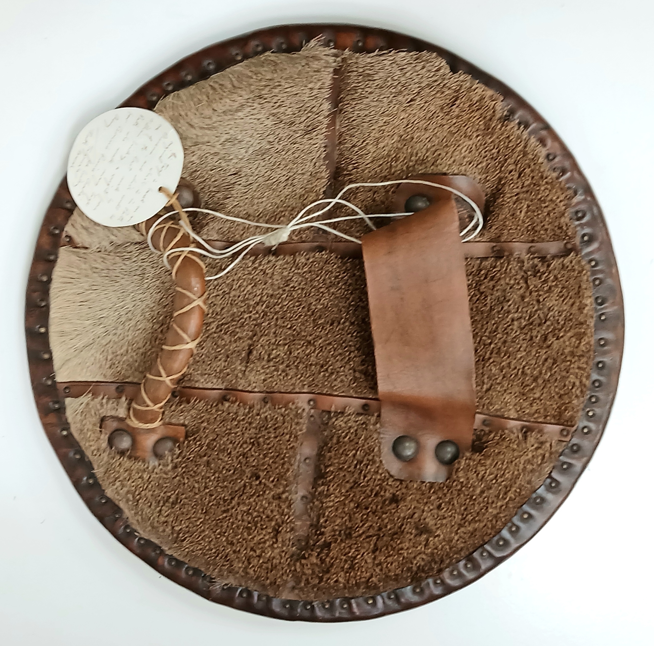 Charlie | A Reproduction of the Original Targe Shield displayed | MutualArt