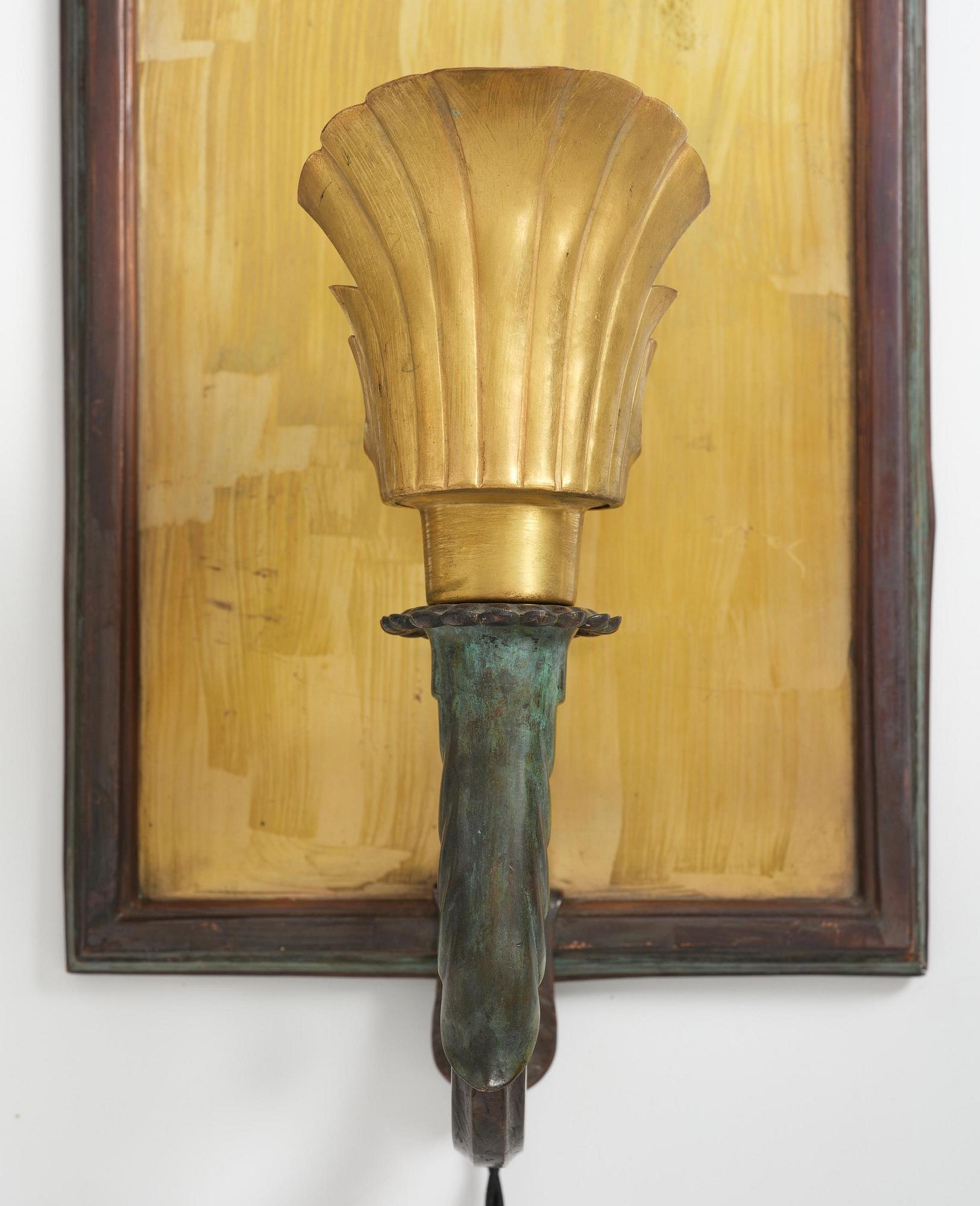 Artwork by Swedish Grace, Brass, Made of cast bronze