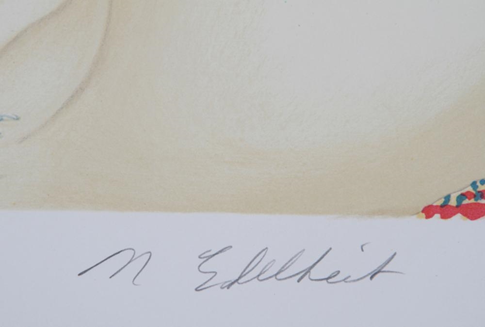 Artwork by Martha Edelheit, BETHESDA FOUNTAIN, Made of LITHOGRAPH