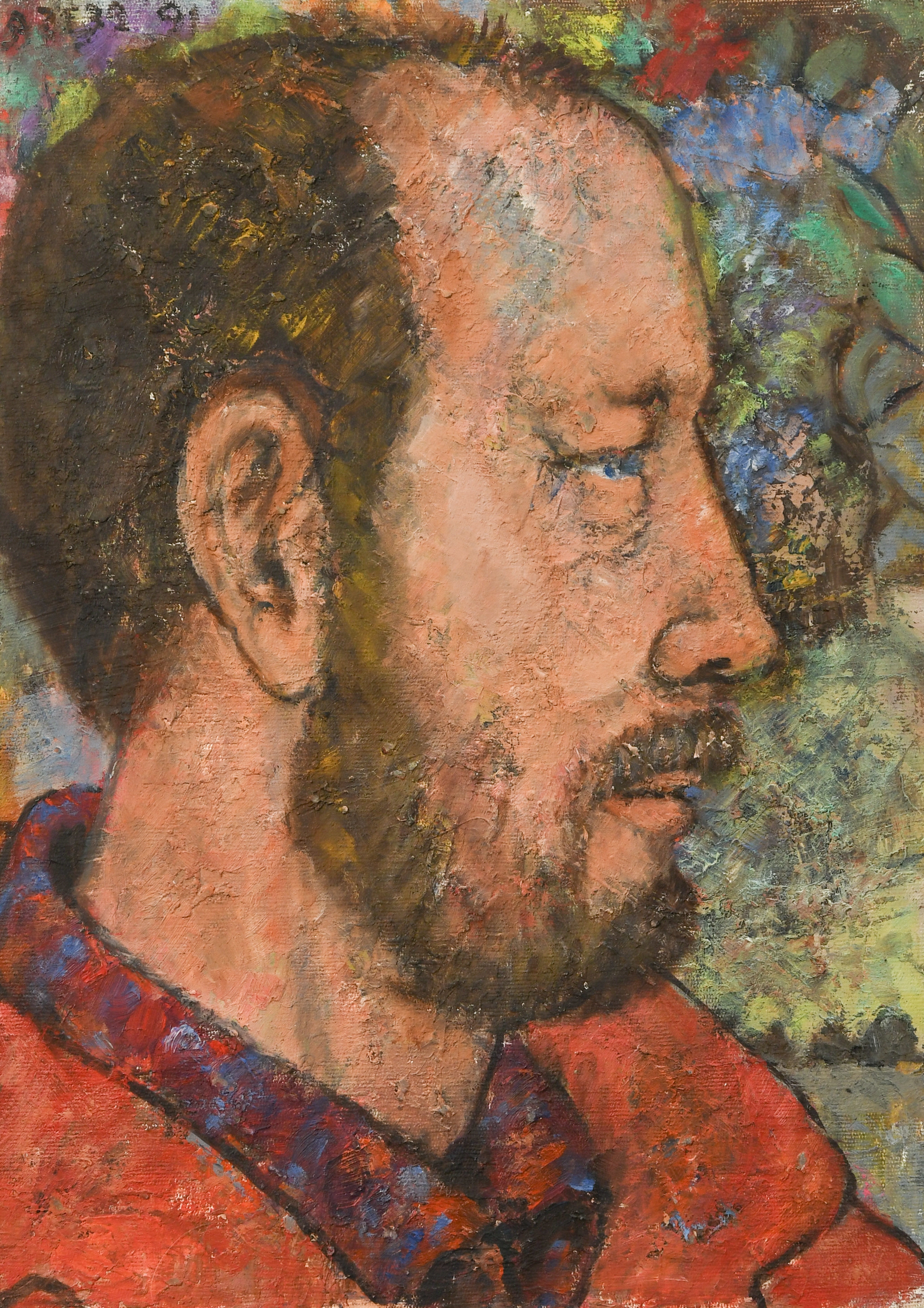 Peter Samuelson | Two male portraits (1989) | MutualArt