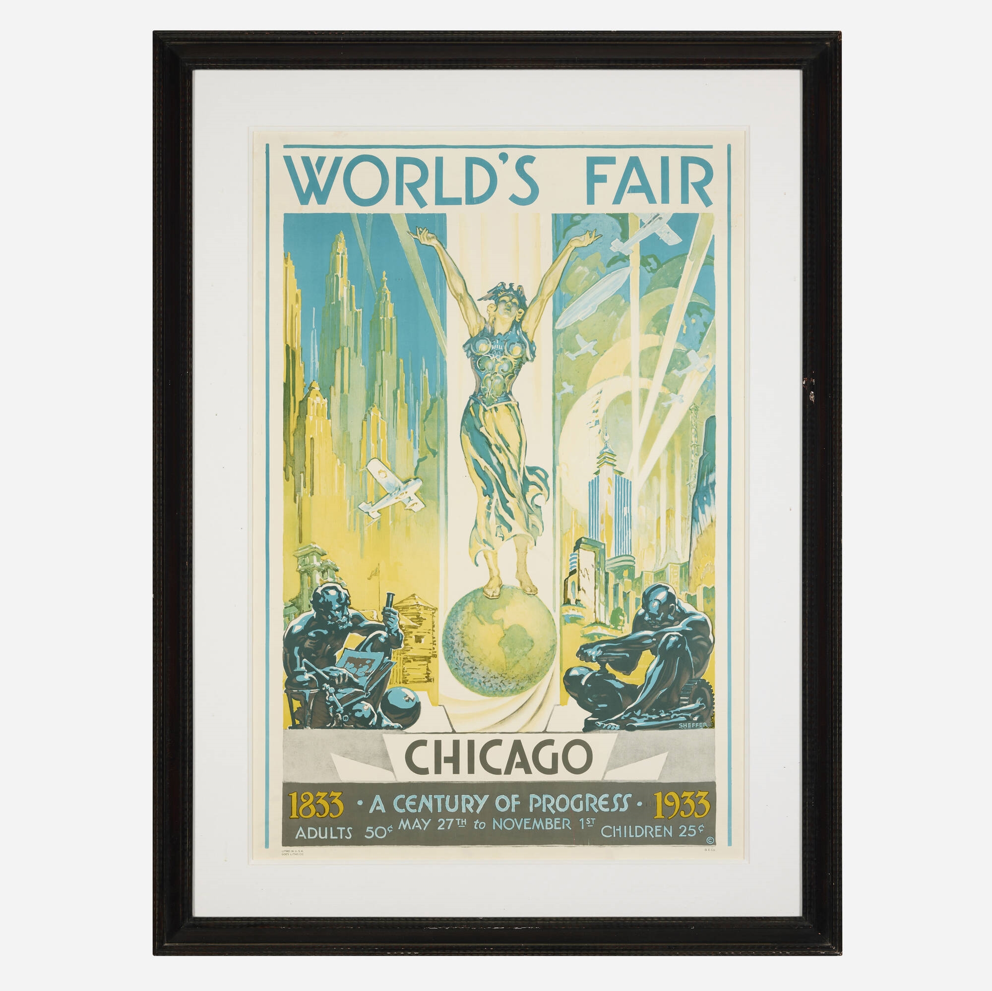 Glenn C. Sheffer | World's Fair / Chicago (1933) | MutualArt
