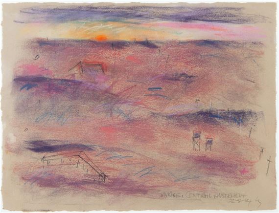 SUNRISE CENTRAL AUSTRALIA by Mary Macqueen